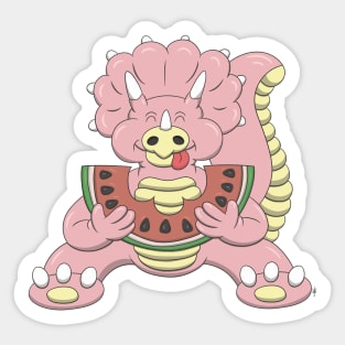 cute triceratops Sticker